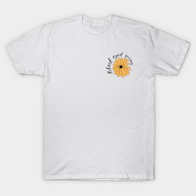 Black Eyed Susan T-Shirt by The Letters mdn